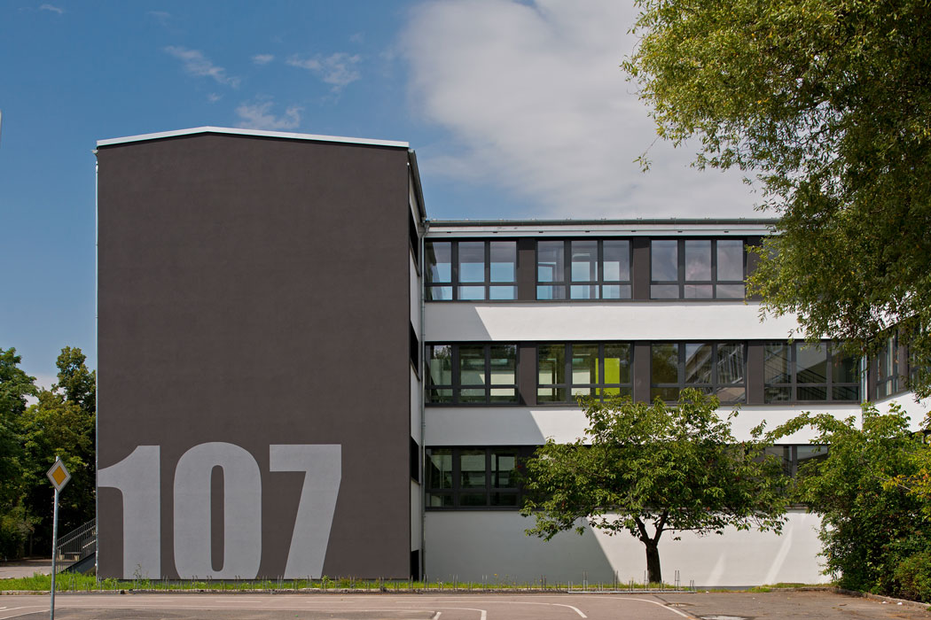 107 Oberschule Dresden Detail Fassade